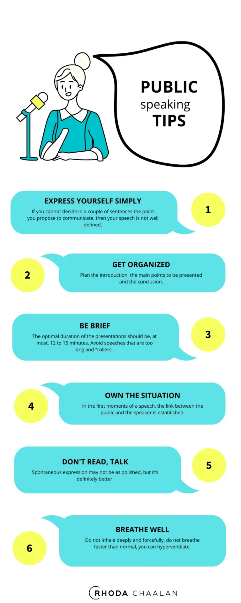 Simple public speaking tips